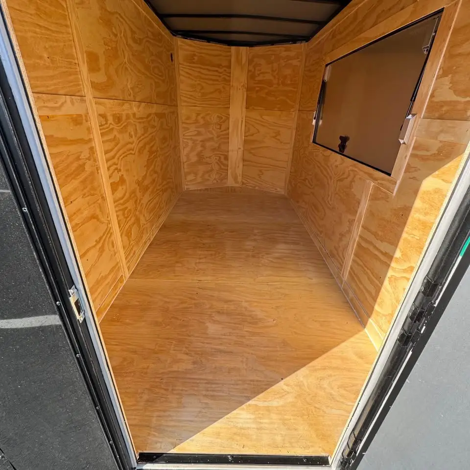 2026 southern made 6x12 enclosed vendor trailer black 2026 southern made 6x12 enclosed vendor trailer black