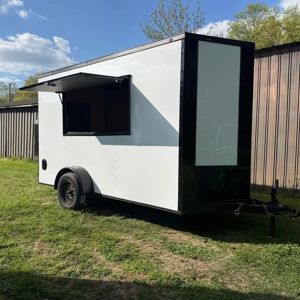 2026 southern made 6x12 enclosed cargo trailer white blackout 2026 southern made 6x12 enclosed cargo trailer white blackout