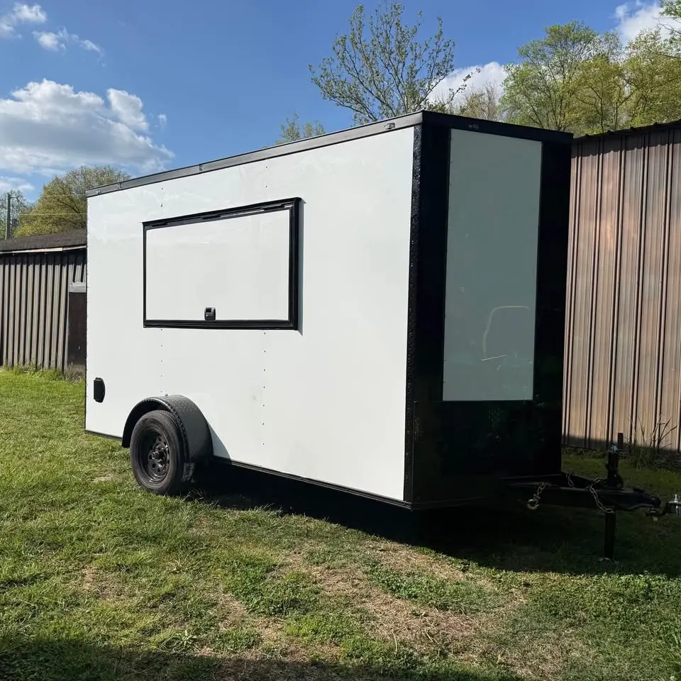 2026 southern made 6x12 enclosed cargo trailer white blackout 2026 southern made 6x12 enclosed cargo trailer white blackout