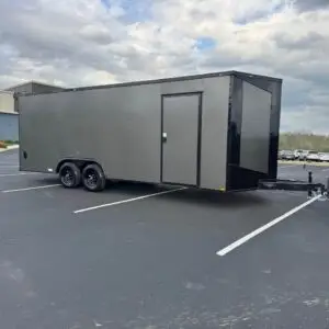 2026 southern made 8.5x22 enclosed cargo trailer gray blackout