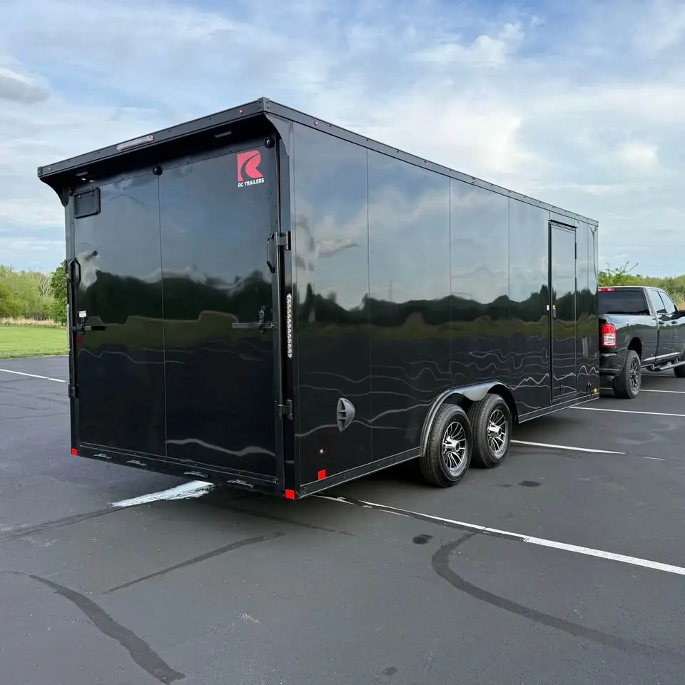 2026 rc trailers 8.5x20 enclosed cargo trailer blackout package 2026 rc trailers 8.5x20 enclosed cargo trailer blackout package